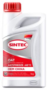 Изображение товара Антифриз Sintec OEM China OAT RED -40, 1 кг