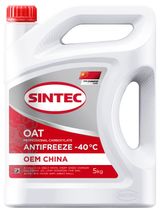 Изображение товара Антифриз Sintec OEM China OAT RED -40, 5 кг