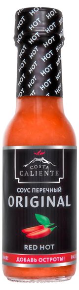 Изображение товара Соус перечный Costa Caliente Красный острый, 90 мл