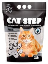Изображение товара Наполнитель для кошачьего туалета Cat Step Arctic Black&White впитывающий силикагелевый, 3,8 л