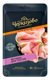 Изображение товара Ветчина «Черкизово» Премиум для тостов нарезка, 100 г
