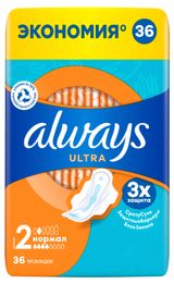 Изображение товара Прокладки гигиенические Always Ultra Normal, 36 шт