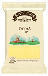 Изображение товара Сыр полутвердый Гауда «Брест-Литовск» 45% БЗМЖ Беларусь, 200 г