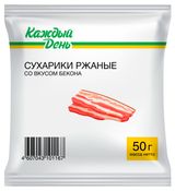 Изображение товара Чипсы «Каждый день» со вкусом бекона, 100 г