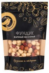 Изображение товара Фундук АШАН Золотая птица жареный несоленый, 135 г