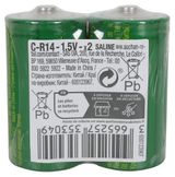 Изображение товара Батарейка солевая Pouce CR14, 2 шт