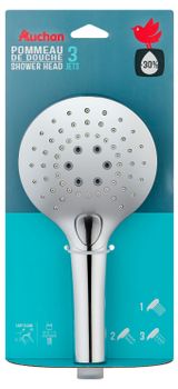 Изображение товара Лейка для душа АШАН Красная птица 3 режима