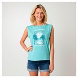 Изображение товара Футболка женская InExtenso голубая