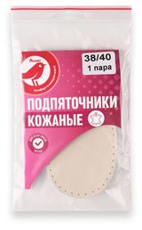Изображение товара Подпяточники АШАН Красная птица кожа, р. 38/40