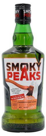 Изображение товара Виски SMOKY PEAKS Россия, 0,5 л