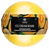 Изображение товара Шарик-бурлящий для ванны Fabrik cosmetology с ароматом дынного мороженого, 120 г