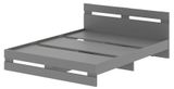 Изображение товара Кровать Энни графит серый, 163,5х72,5х2,065 см