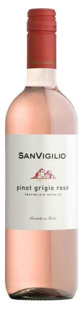 Изображение товара Вино Sanvigilio Pinot Grigio Rose розовое сухое Италия, 0,75 л