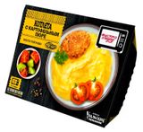 Изображение товара Готовое блюдо Котлета «Быстро&Вкусно» с картофельным пюре замороженная, 300 г