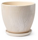 Изображение товара Горшок керамический «Студия-Декор» Сиде бежевый, 12 см