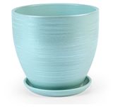 Изображение товара Горшок керамический «Студия-Декор» Галактика зеленый, 12 см