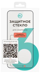 Изображение товара Защитное стекло для смартфона Red Line №6 Full screen full glue черный