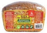 Изображение товара Хлеб ржано-пшеничный на закваске «Хлебное местечко» Буханочка польза семечек бездрожжевой постный кирпич, 200 г