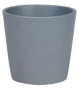 Изображение товара Кашпо керамическое «Студия-Декор» Конус серый, 8 см