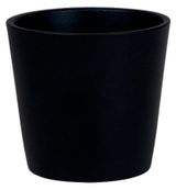 Изображение товара Кашпо керамическое «Студия-Декор» Конус черный, 10 см