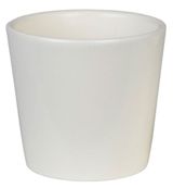 Изображение товара Кашпо керамическое «Студия-Декор» Конус белый, 10 см
