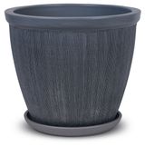 Изображение товара Горшок керамический «Студия-Декор» Меланж серый, 32 см
