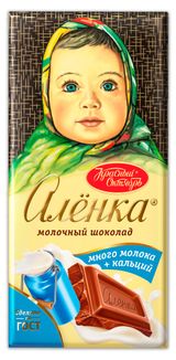 Изображение товара Шоколад молочный «Аленка», 75 г