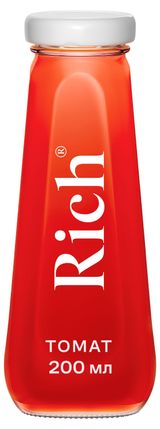 Изображение товара Сок Rich Томат с солью, 200 мл