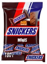 Изображение товара Конфеты шоколадные Snickers minis с карамелью арахисом и нугой, 180 г
