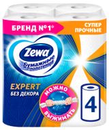 Изображение товара Бумажные полотенца Zewa Expert без принта куб, 4 рулона