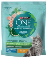 Изображение товара Сухой корм для кошек Purina ONE Природа Здоровья со спирулиной и курицей, 680 г