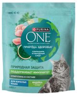 Изображение товара Сухой корм для кошек Purina ONE Природа здоровья с индейкой, 680 г