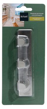 Изображение товара Вешалка настенная Actuel самоклеящаяся 12x2,5 см, 1 шт
