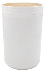 Изображение товара Ведро для мусора Actuel с бамбуковой крышкой, 5 л