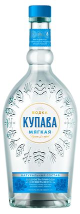 Изображение товара Водка «Купава» Мягкая Россия, 0,7 л