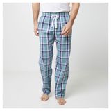 Изображение товара Брюки домашние мужские InExtenso зелено-голубые