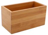Изображение товара Органайзер Actuel из бамбука маленький, 18x9x9,5 см