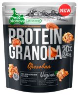 Изображение товара Гранола протеиновая Bionova ореховая без добавления сахара, 280 г