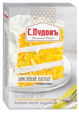 Изображение товара Смесь готовая «С.Пудовъ» Торт Лимонный бархат, 400 г