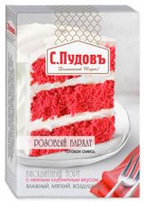 Изображение товара Смесь готовая «С.Пудовъ» Торт Розовый бархат, 400 г