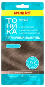 Изображение товара Шампунь оттеночный «Тоника» 2 в 1 Русый, 25 мл