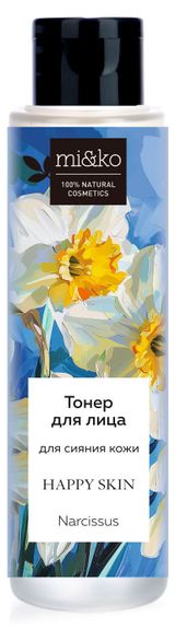 Изображение товара Тонер для лица mi&ko Narcissus для сияния кожи, 110 мл