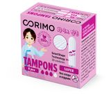 Изображение товара Тампоны гигиенические Corimo Super M 3 капли, 8 шт