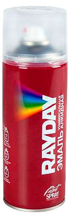Изображение товара Краска аэрозольная RAYDAY алкидная белая матовая, 520 мл