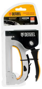 Изображение товара Степлер мебельный Denzel со стальным корпусом тип 53 / 4-14 мм