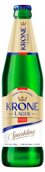 Изображение товара Пиво Krone Lager светлое пастеризованное, 450 мл