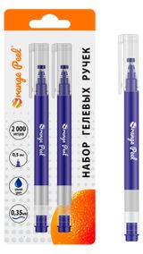 Изображение товара Ручка гелевая Orange Peel синяя 0,5 мм, 2 шт