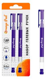 Изображение товара Ручка гелевая Orange Peel синяя 0,5 мм, 2 шт