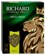 Изображение товара Чай зелёный Richard Royal Green байховый в пакетиках, 100х2 г