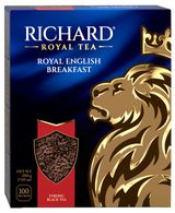 Изображение товара Чай черный Richard English Breakfast в пакетиках, 100х2 г